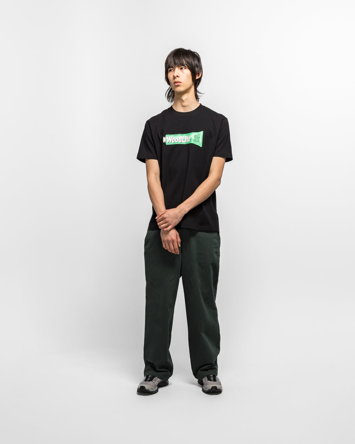 Metalwood - Woodlite T-Shirt - Black - UP THERE