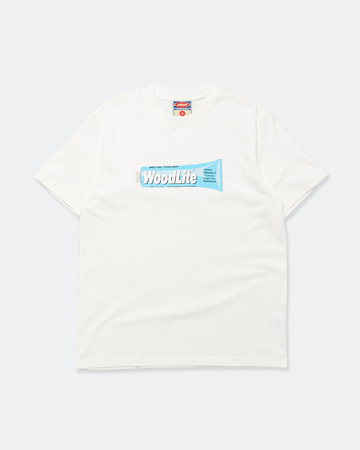 Metalwood - Woodlite T-Shirt - White - UP THERE