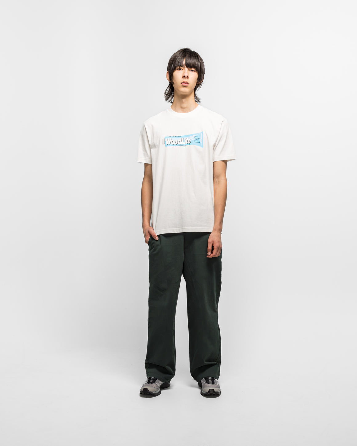 Metalwood - Woodlite T-Shirt - White - UP THERE