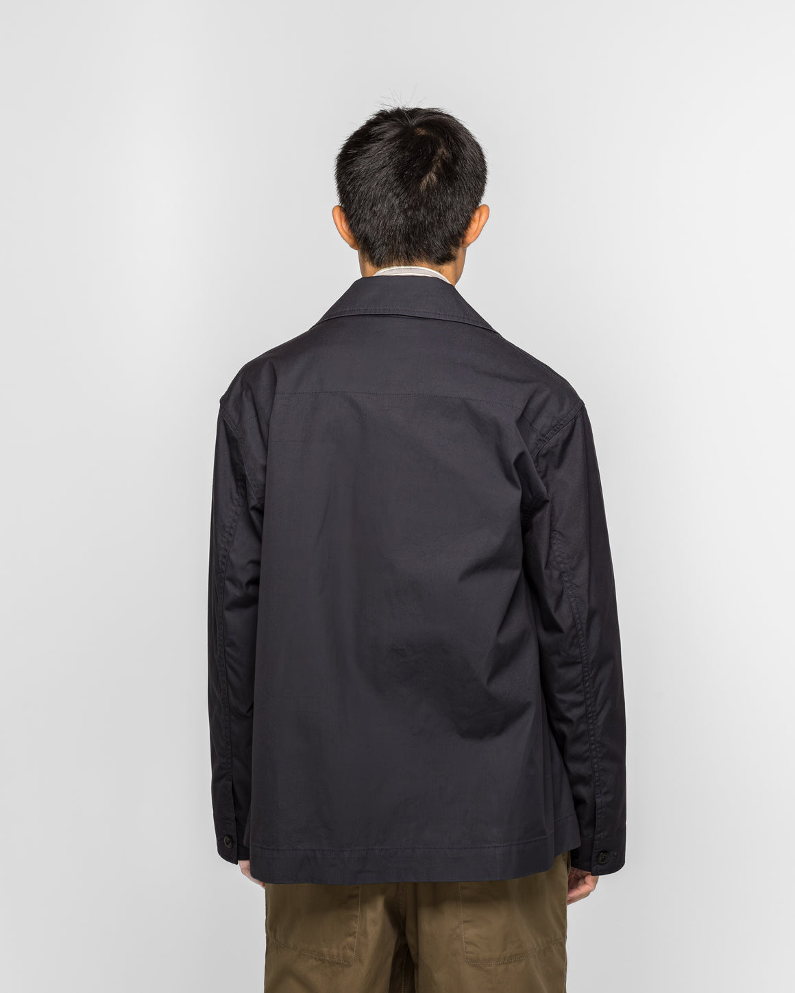 MHL. - Minimal Blazer - Ink Cotton Blend Cordura - UP THERE