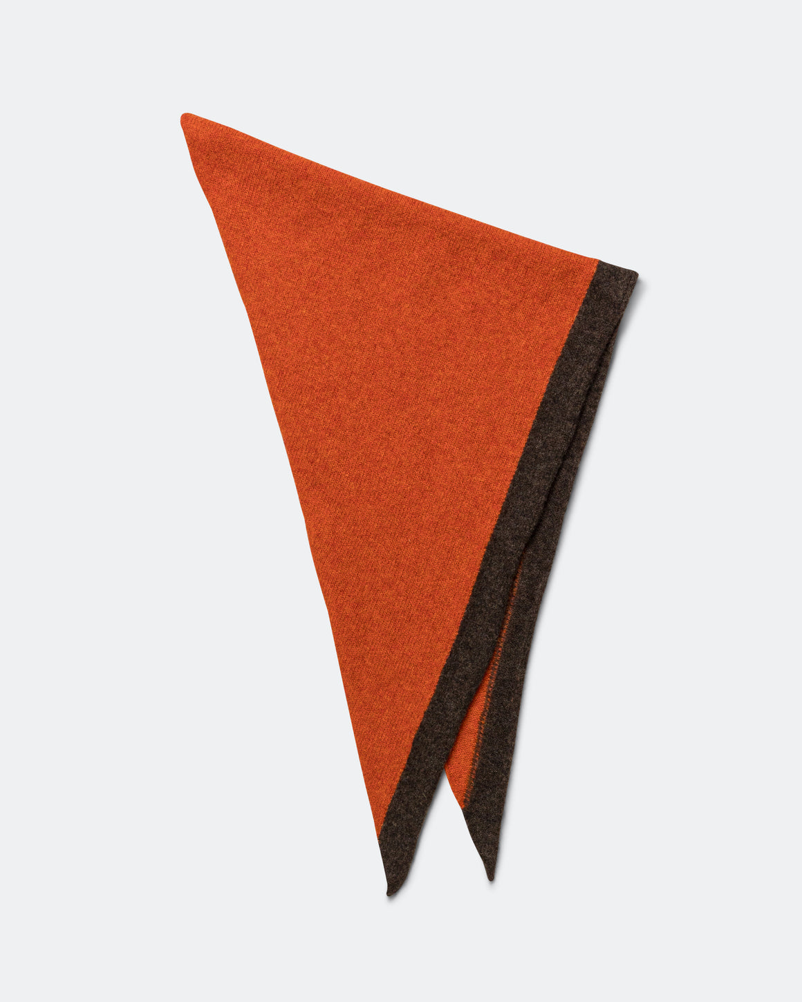 MHL. - Tipped Scout Scarf - Cocoa/Ember Lambswool - UP THERE