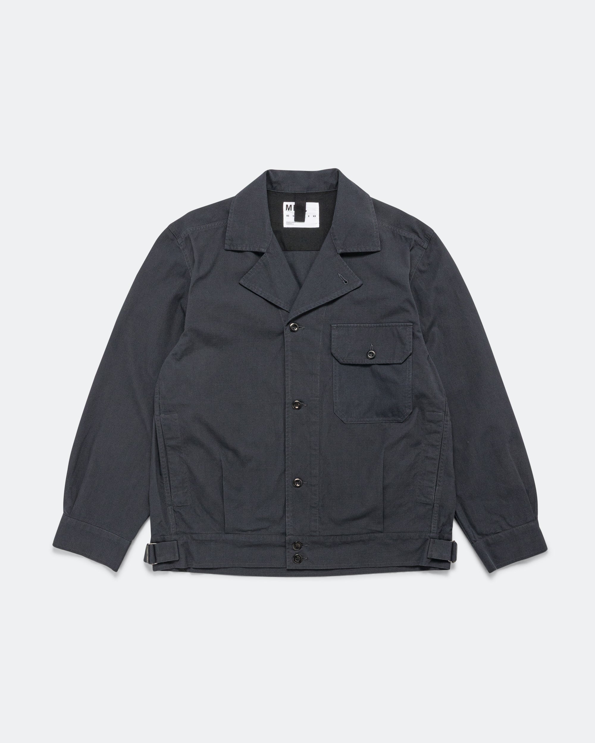 MHL. - Utility Jacket - Ink Washed Cotton Ripstop | UP THERE