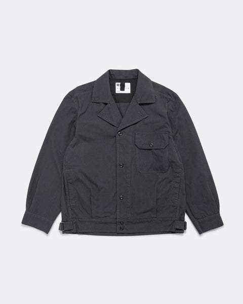 MHL. - Utility Jacket - Ink Washed Cotton Ripstop | UP THERE MHL. - Utility Jacket - Ink Washed Cotton Ripstop | UP THERE