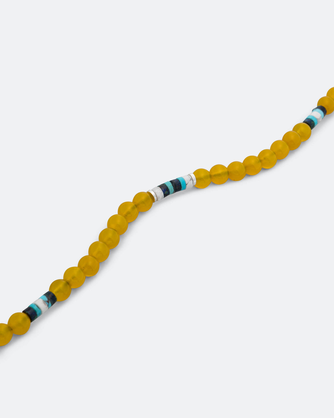 Mikia - 6mm Bracelet x UP THERE - Chalcedony/925 Silver - UP THERE