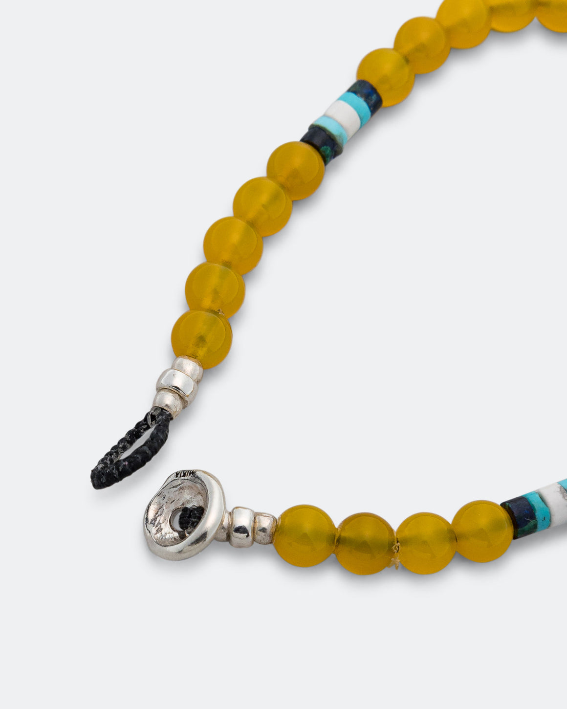 Mikia - 6mm Bracelet x UP THERE - Chalcedony/925 Silver - UP THERE