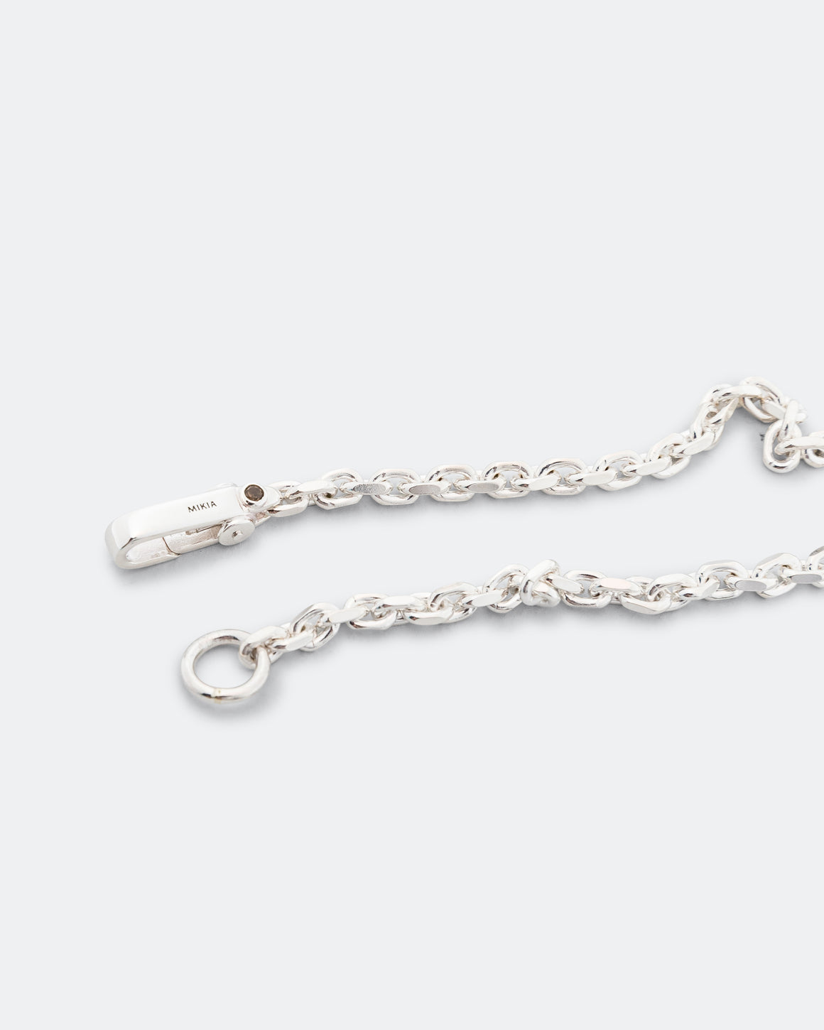 Mikia - Chain Bracelet - 925 Silver/Smoky Quartz - UP THERE