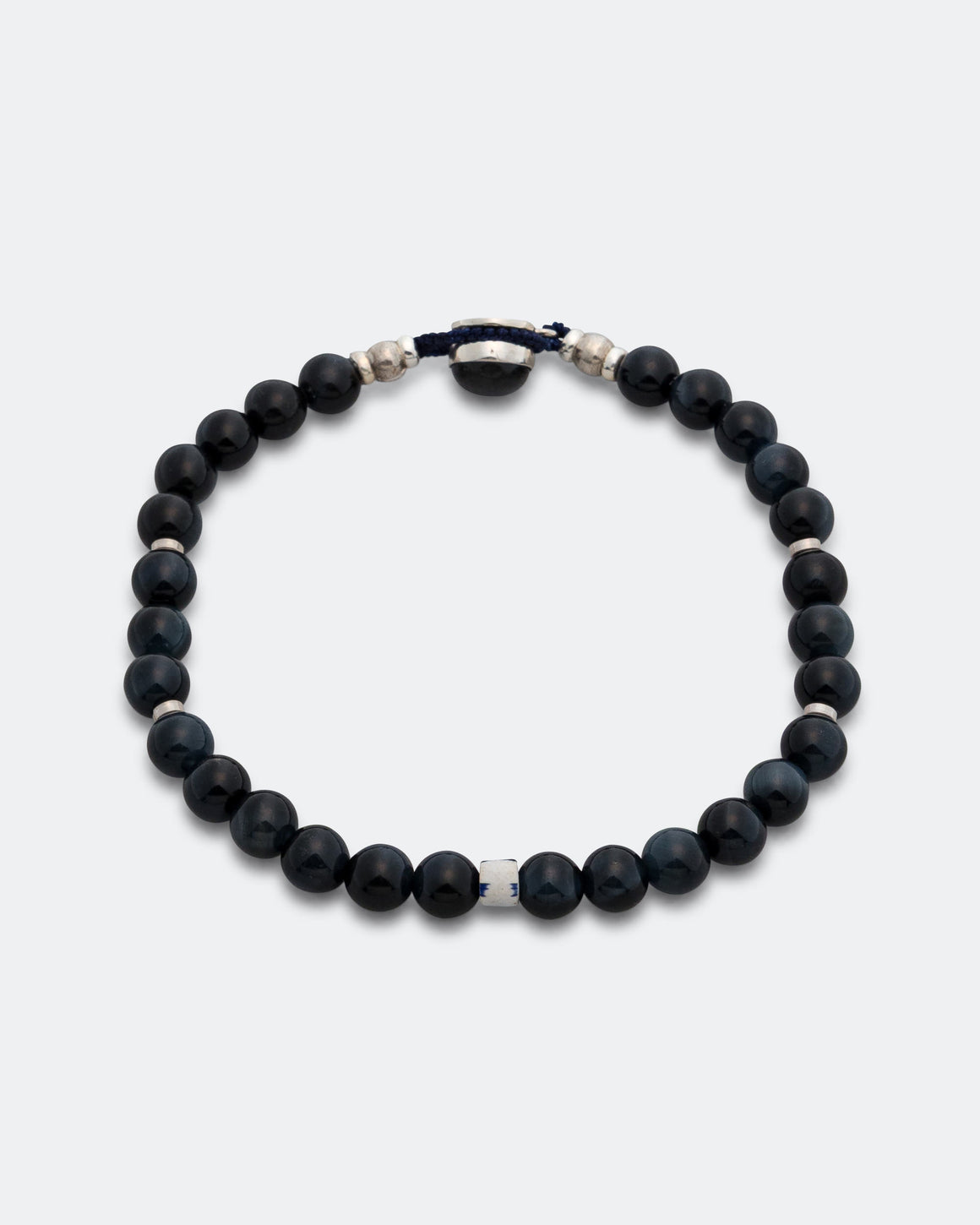 Mikia - Circle8 Bracelet - Blue Labradorite/925 Silver - UP THERE