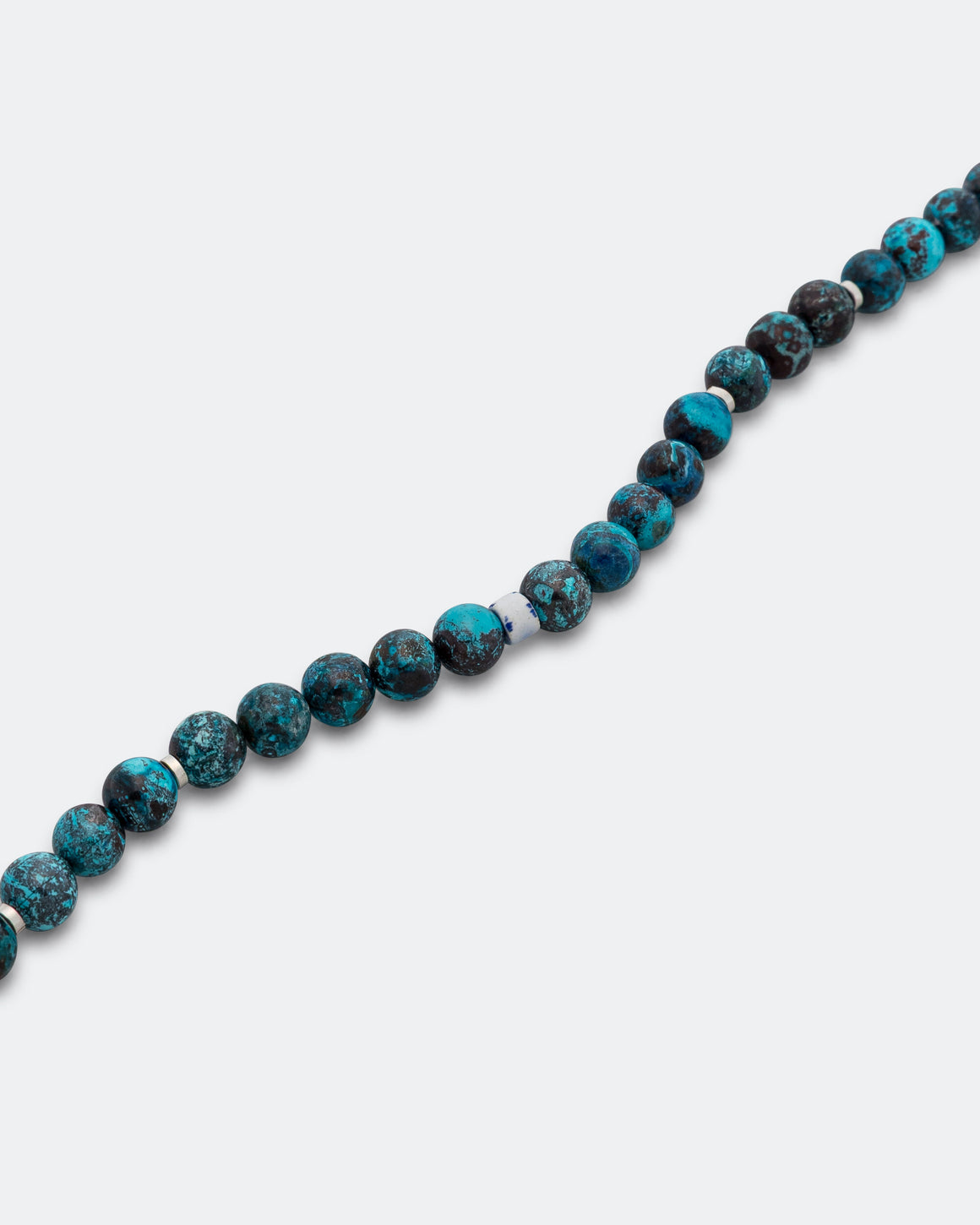 Mikia - Circle8 Bracelet - Chrysocolla/925 Silver - UP THERE