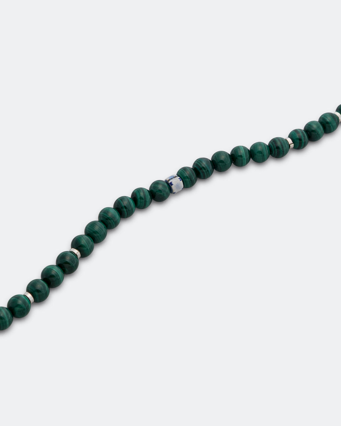Mikia - Circle8 Bracelet - Malachite/925 Silver - UP THERE