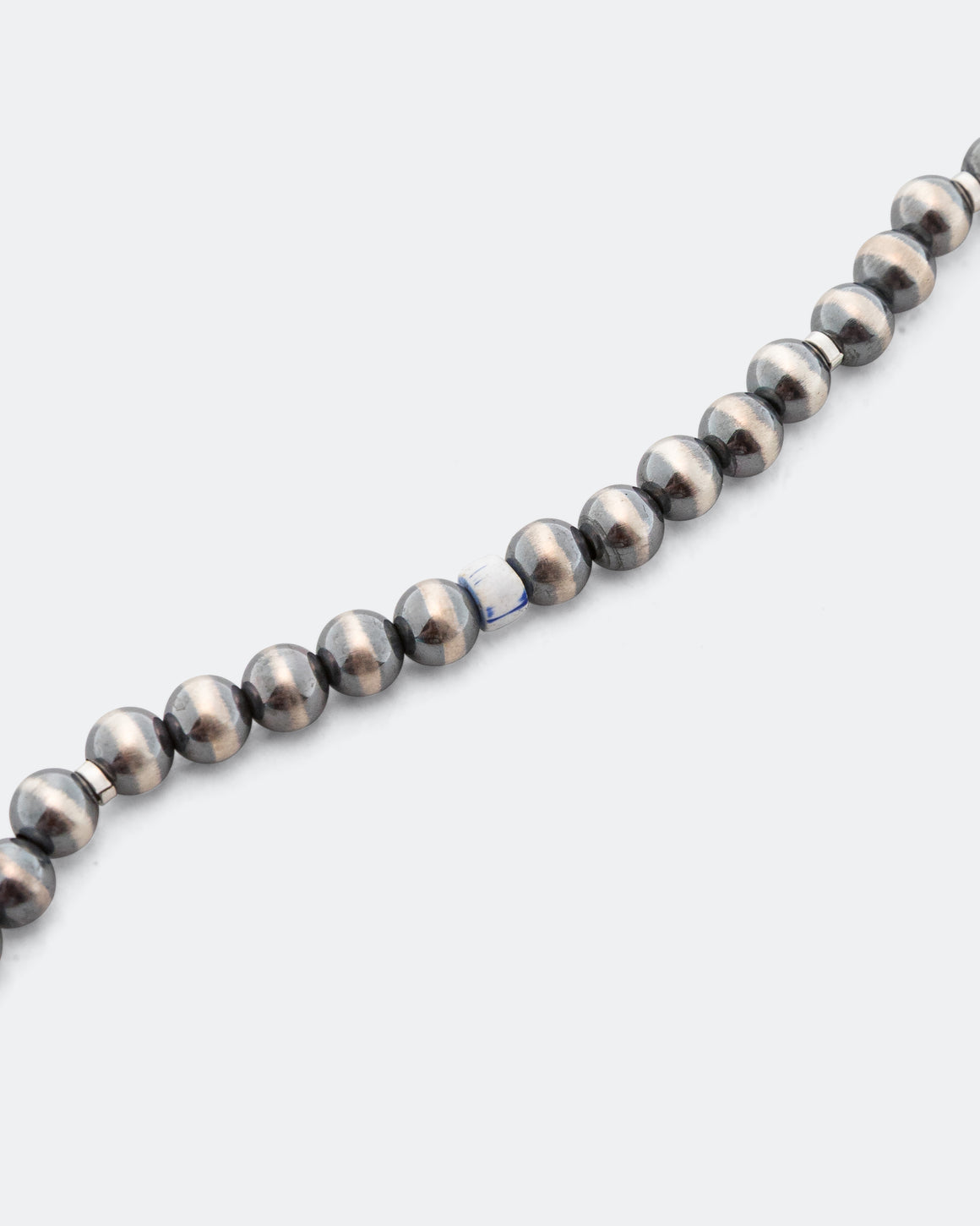 Mikia - 5mm Bracelet - Onyx/Desert Pearl - UP THERE