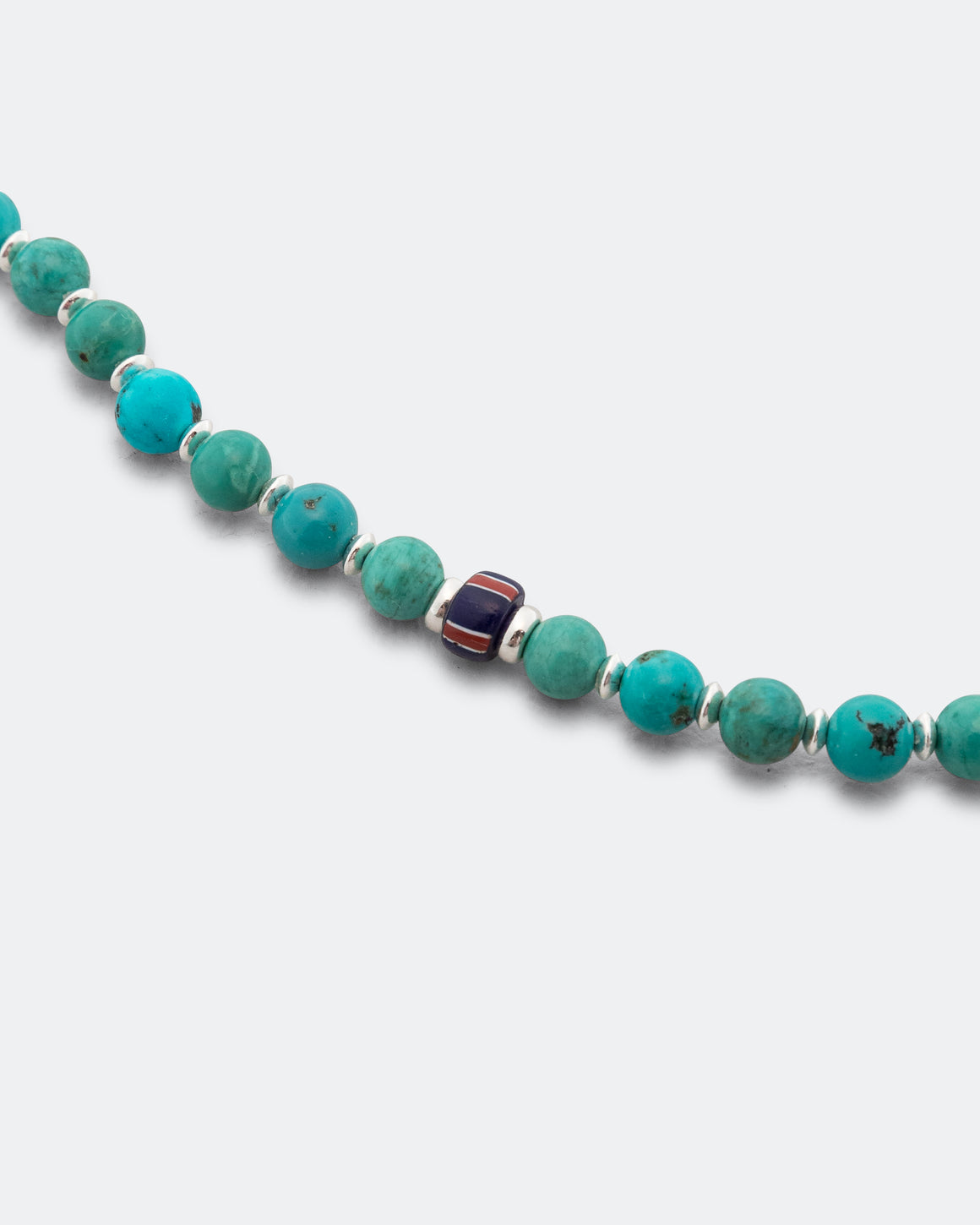 Mikia - 6mm Stone Bracelet - Turquoise/925 Silver - UP THERE
