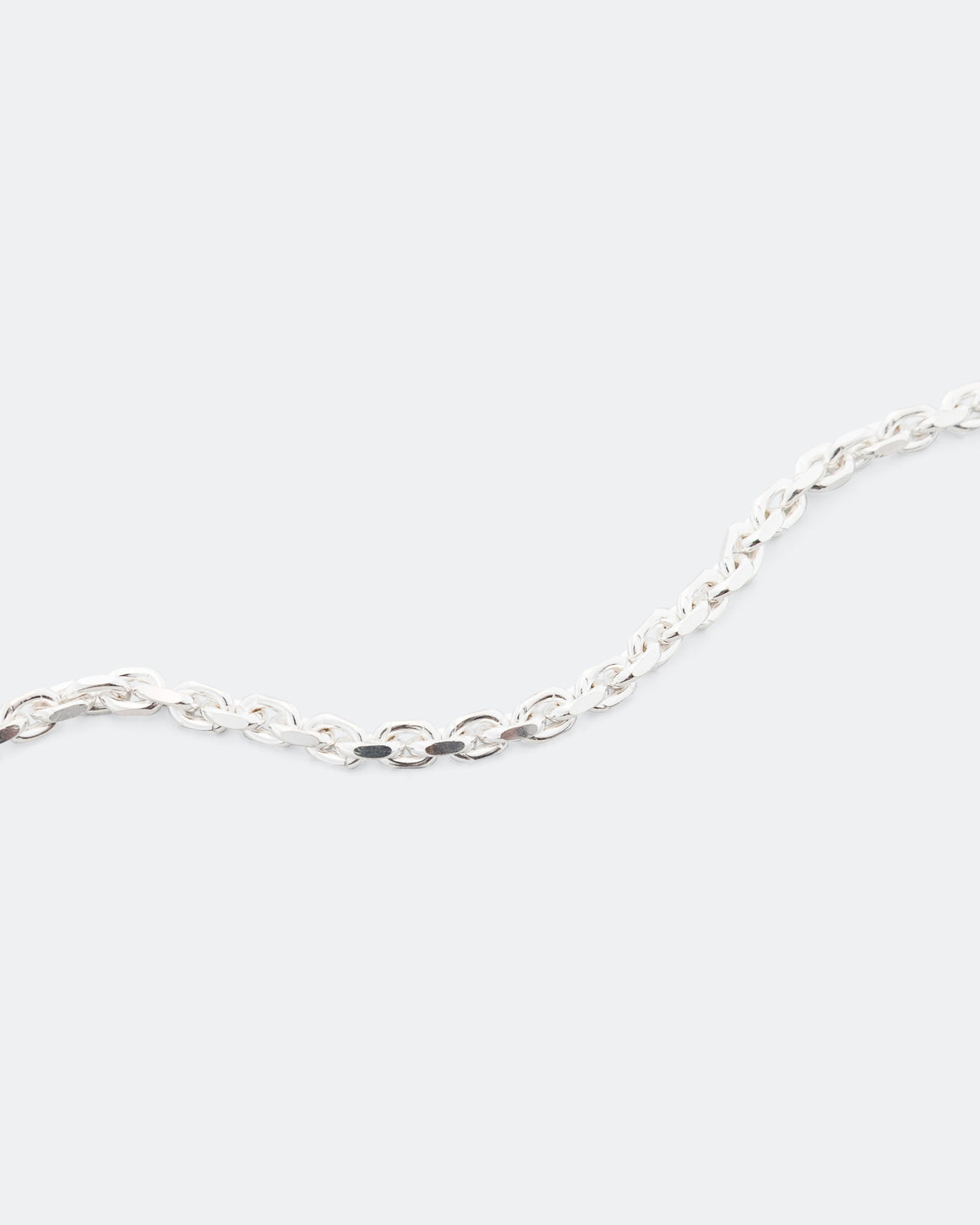 Mikia - Chain Bracelet - Silver/Emerald - UP THERE
