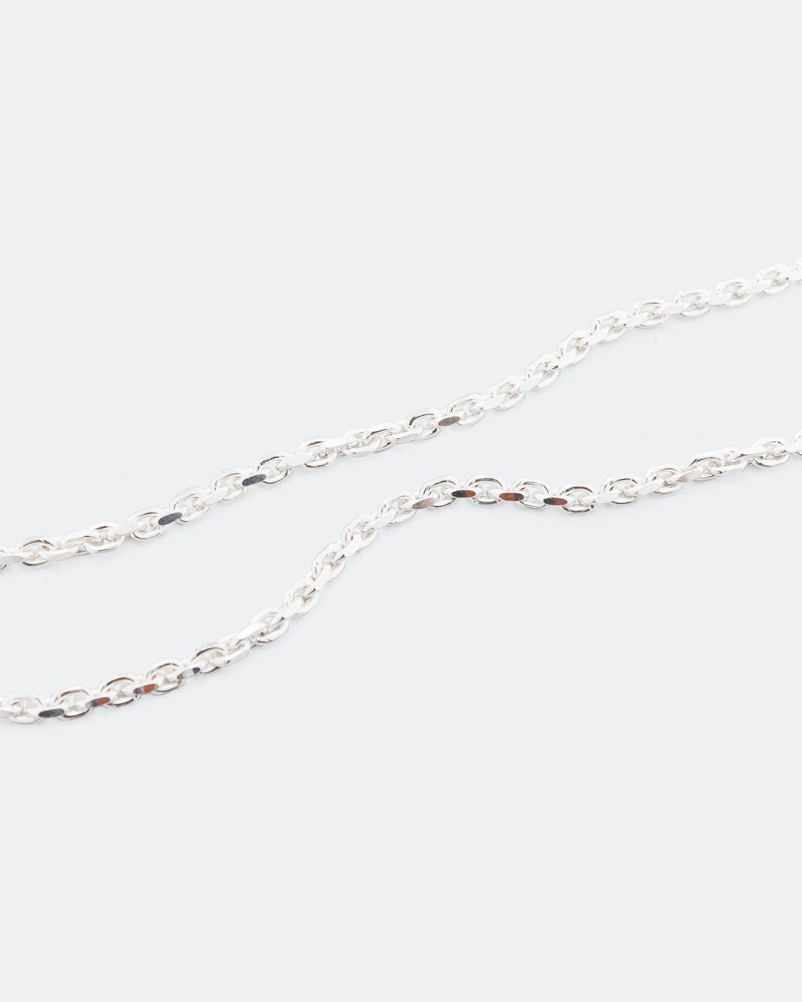 Mikia - Chain Necklace - Silver/Emerald - UP THERE