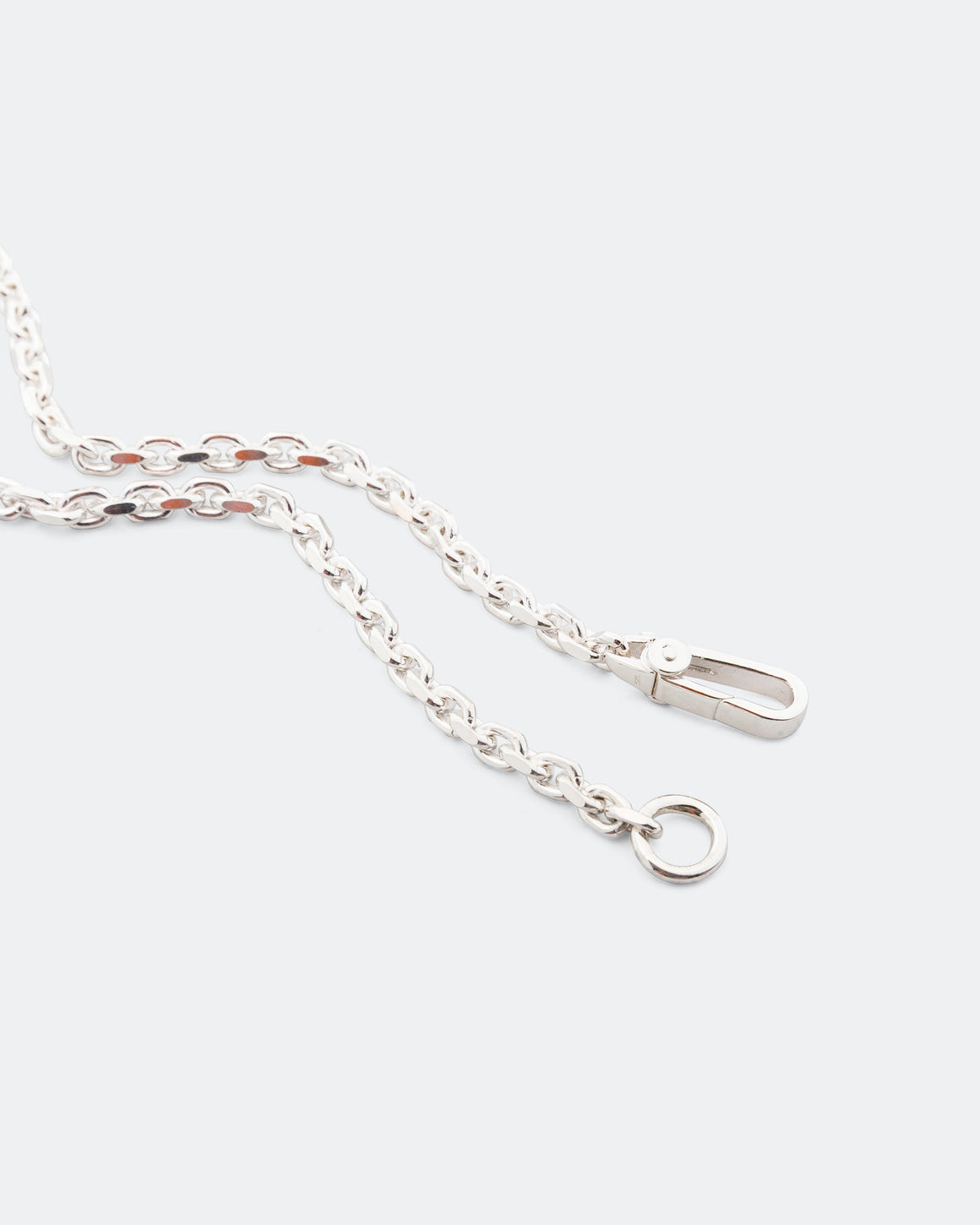 Mikia - Chain Necklace - Silver/Emerald - UP THERE