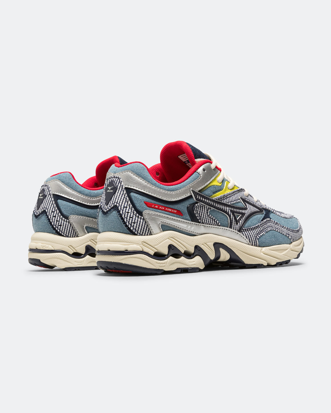 Mizuno - Wave MG4 LS x Sean Wotherspoon - Light Blue/ Off-White-Red - UP THERE