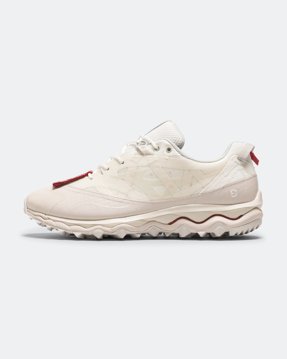 Mizuno - Wave Mujin TL x GOOPiMADE - Light Grey/White - UP THERE