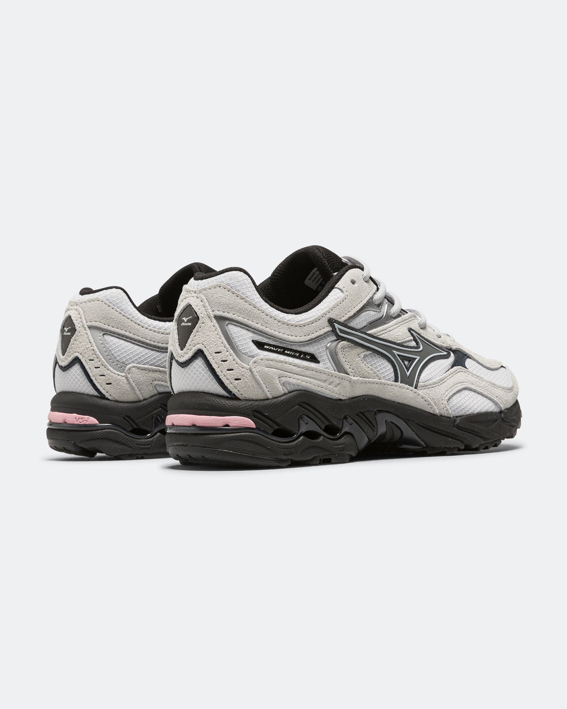 Mizuno - Wave Mustang LS Suede - Cloudscape/Quiet Shade-Zephyr - UP THERE
