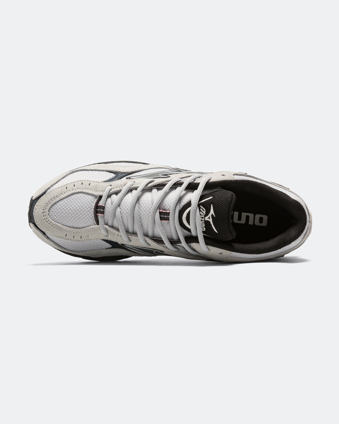 Mizuno - Wave Mustang LS Suede - Cloudscape/Quiet Shade-Zephyr - UP THERE