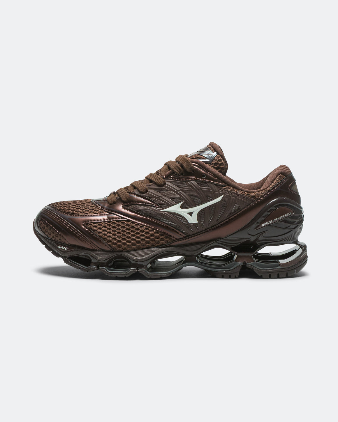 Mizuno - Wave Prophecy LS - Chicory Coffee/Black - UP THERE