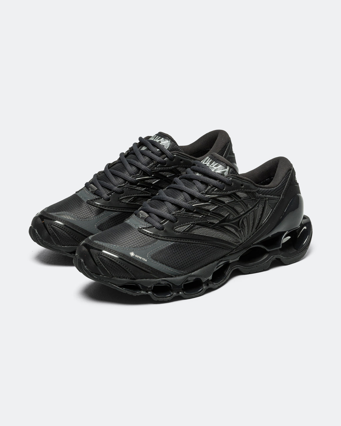 Mizuno - Wave Prophecy LS GTX - Black Sand/Black - UP THERE