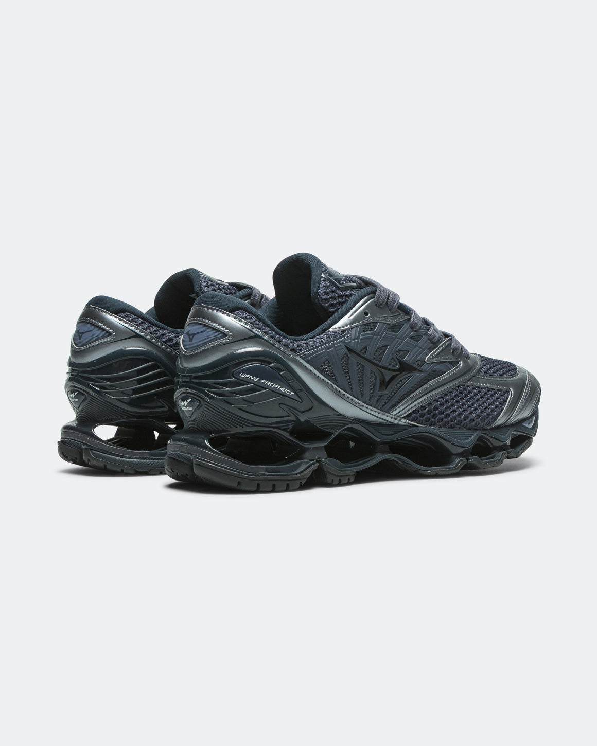 Mizuno - Wave Prophecy LS - Odyssey Grey/Black-Metallic Grey - UP THERE