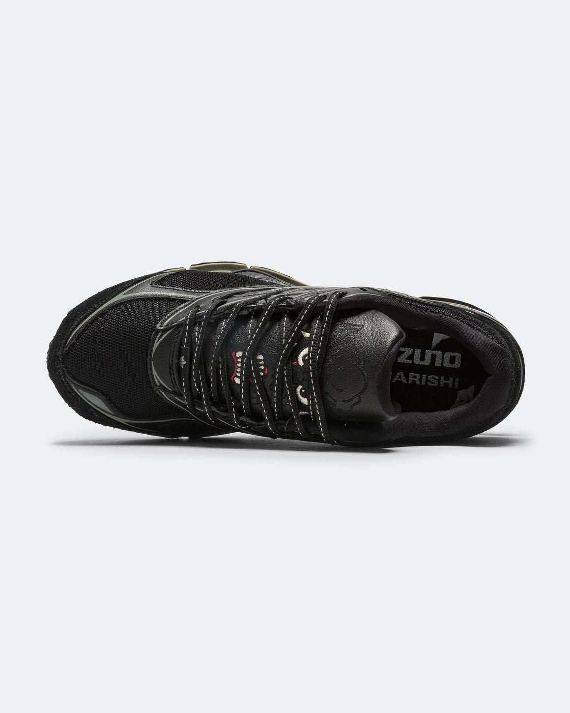 Mizuno - Wave Prophecy LS x Maharishi - Black/Deep Green - UP THERE