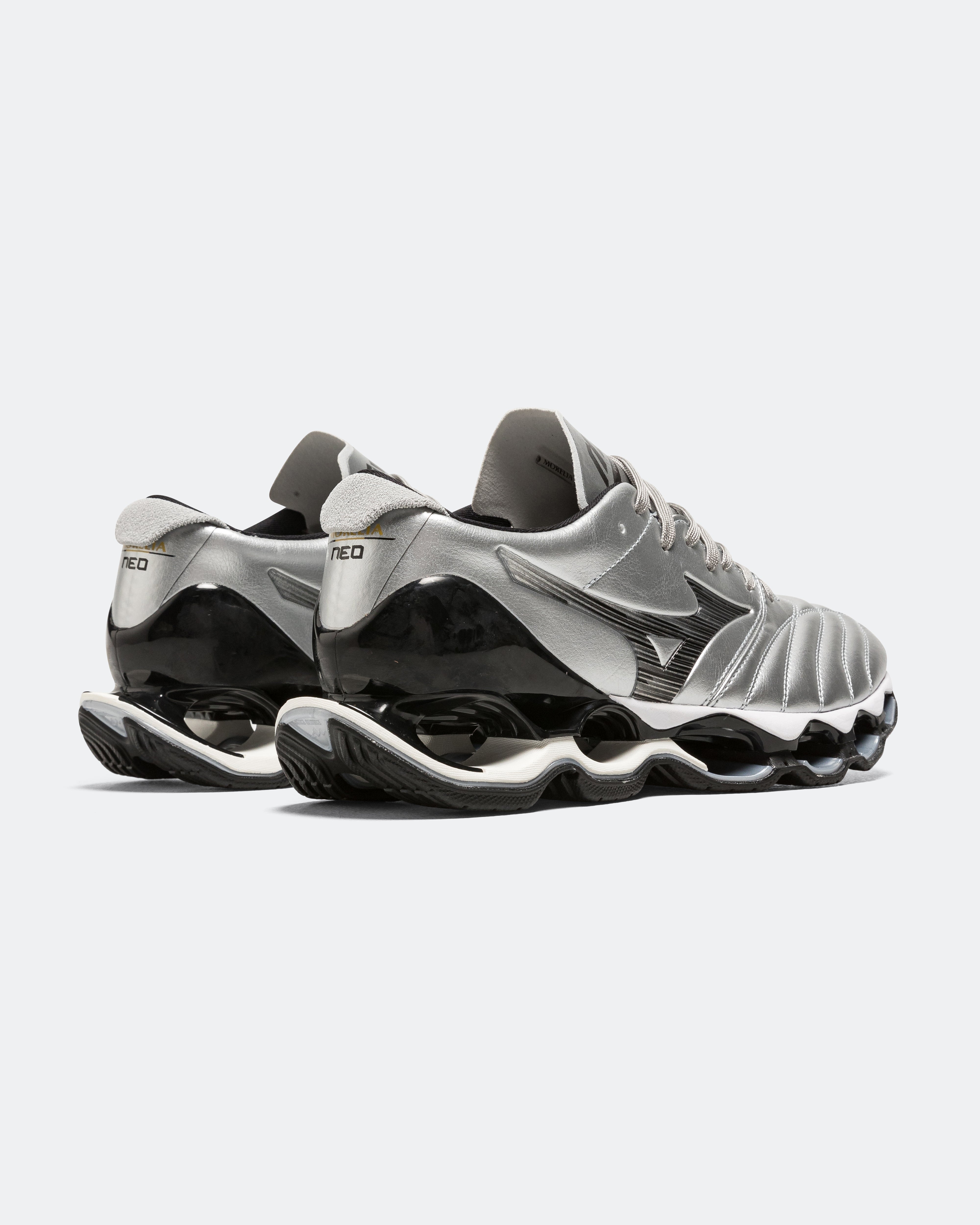 Mizuno - Wave Prophecy Morelia Neo - Silver/Black | UP THERE