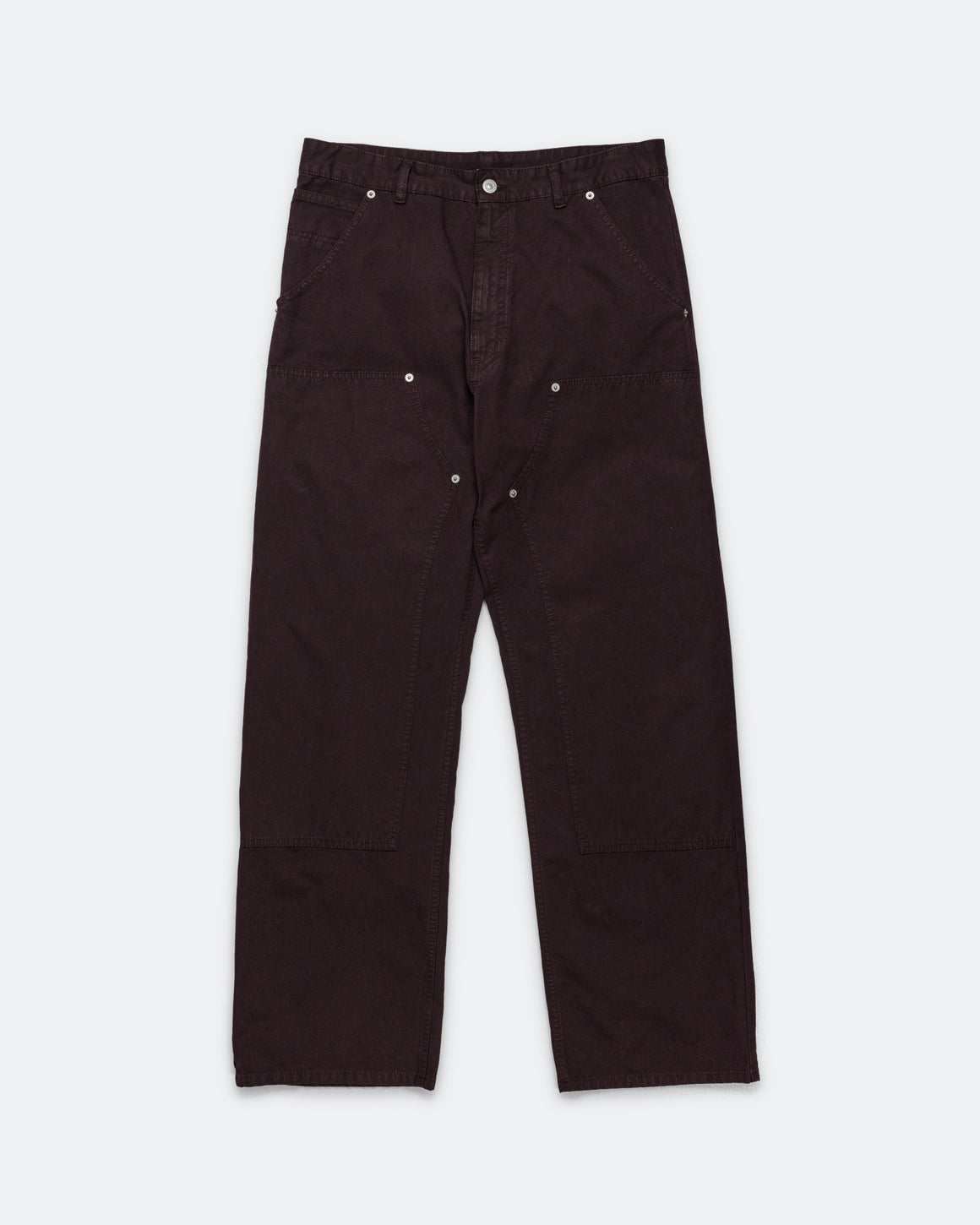 MM6 - 5 Pocket Carpenter Pants - Brown - UP THERE