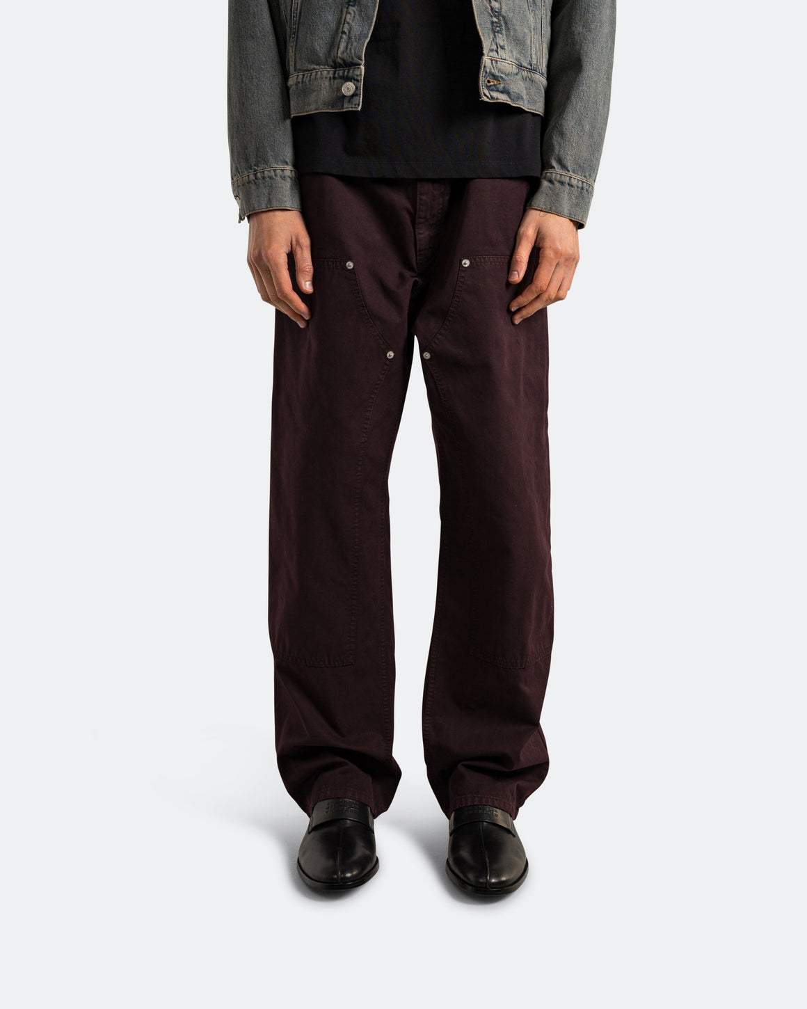 MM6 - 5 Pocket Carpenter Pants - Brown - UP THERE