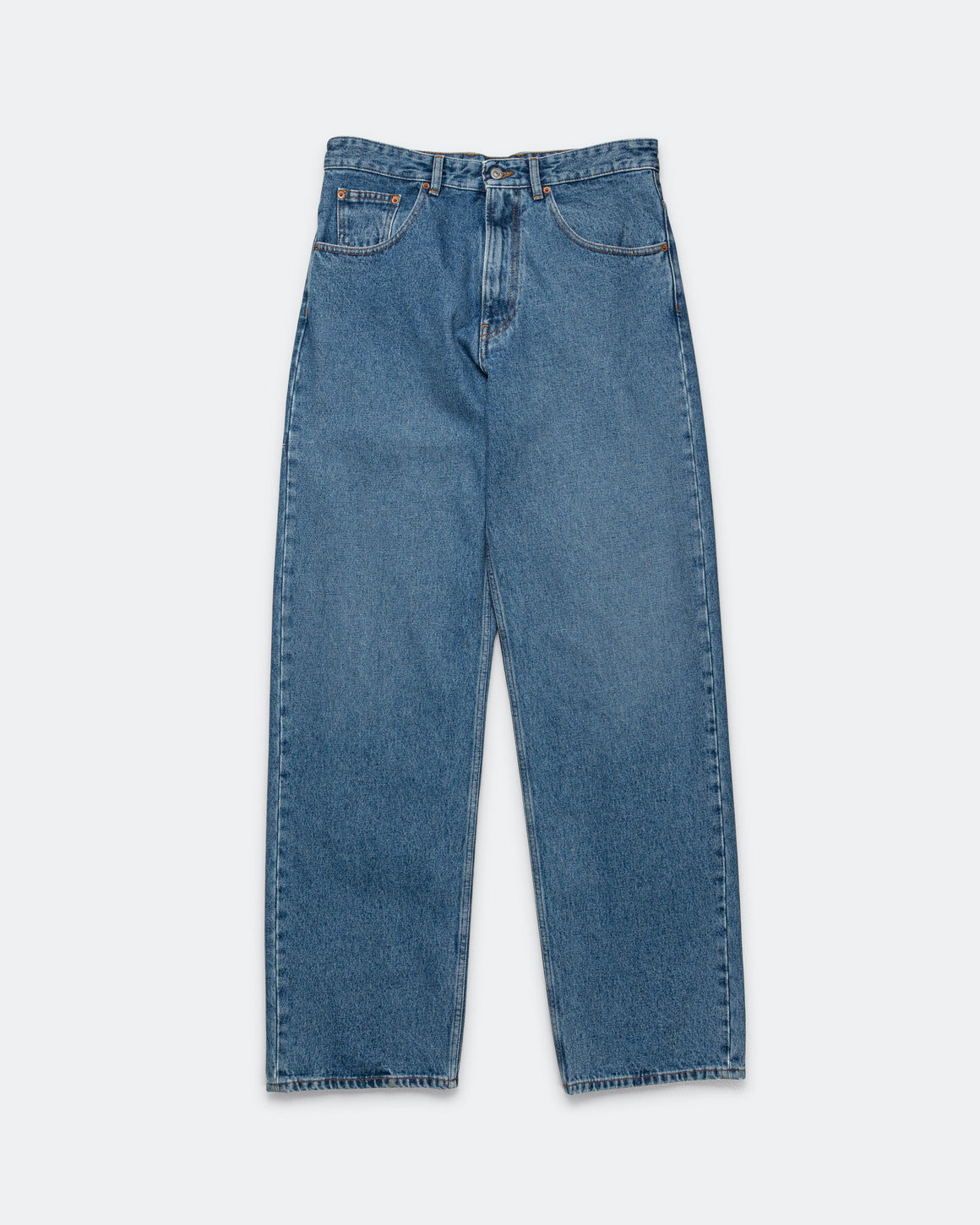 MM6 - 5 Pocket Denim Pants - Medium Blue - UP THERE