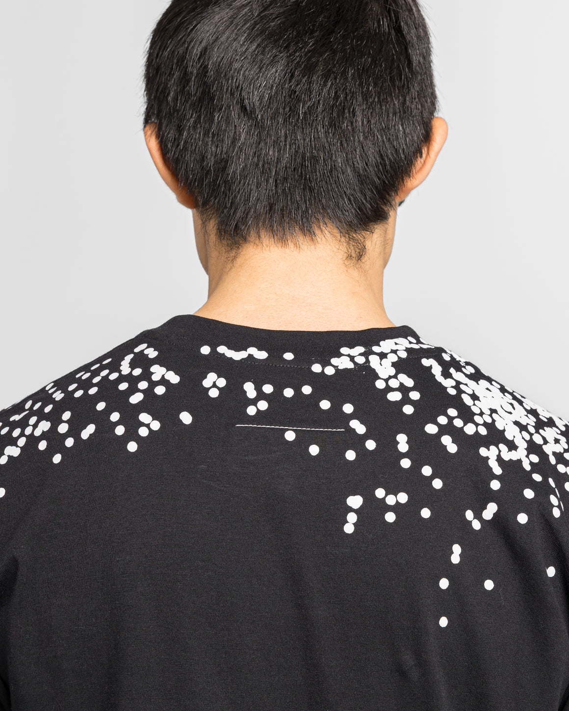 MM6 - Cotton Jersey T-Shirt - Black Splatter - UP THERE