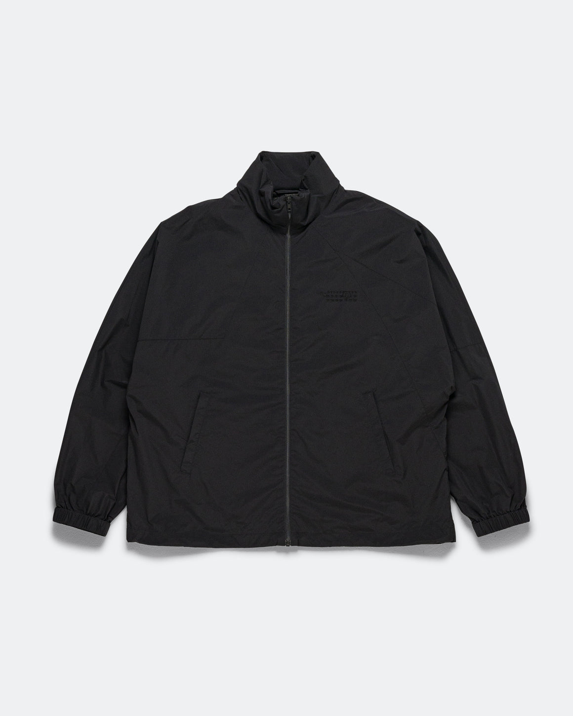 MM6 - Crispy Thin Nylon Sports Jacket - Black - UP THERE