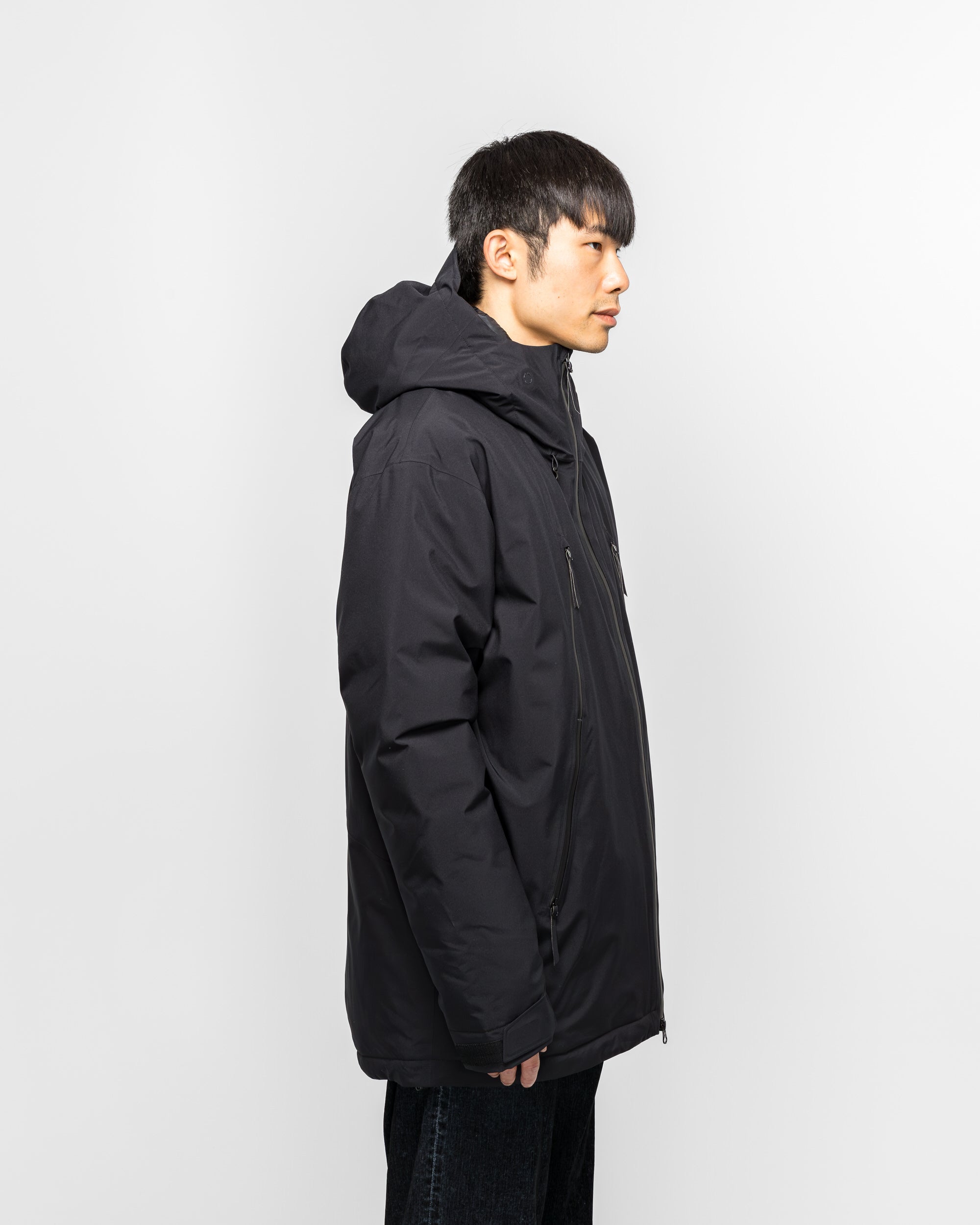 MM6 - GORE-TEX Down Jacket x Salomon - Black Tessuto Technical