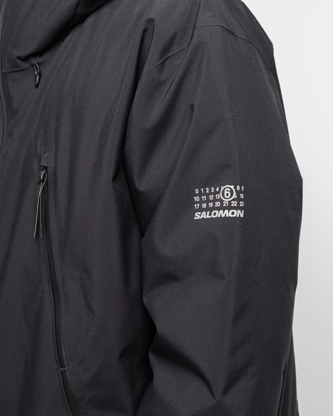 MM6 - GORE-TEX Down Jacket x Salomon - Black Tessuto Technical - UP THERE