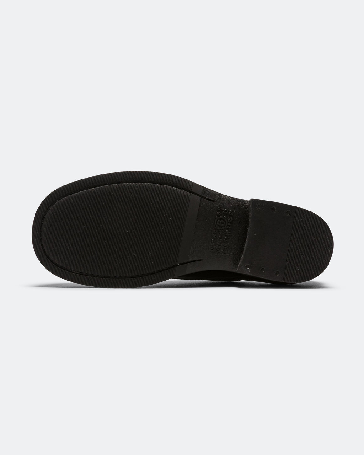 MM6 - Lace Up Derby - Black Calfskin Leather - UP THERE