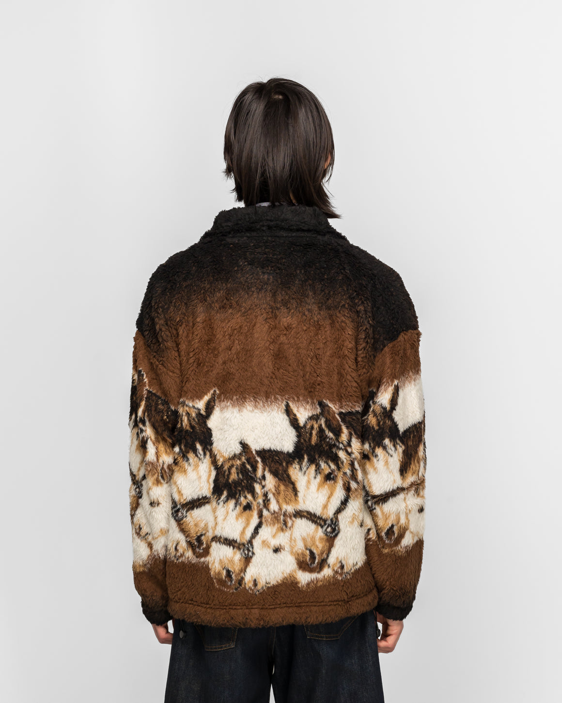 MM6 - Sweat Jacket - Brown/Beige - UP THERE