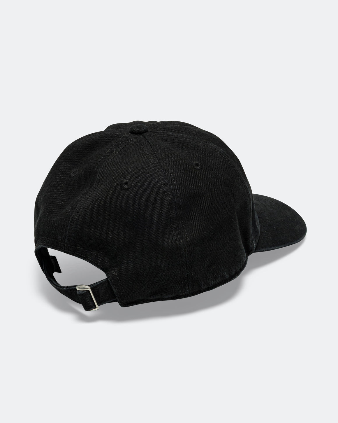 MM6 - Numeric Signature Cap Canvas - Washed Black - UP THERE