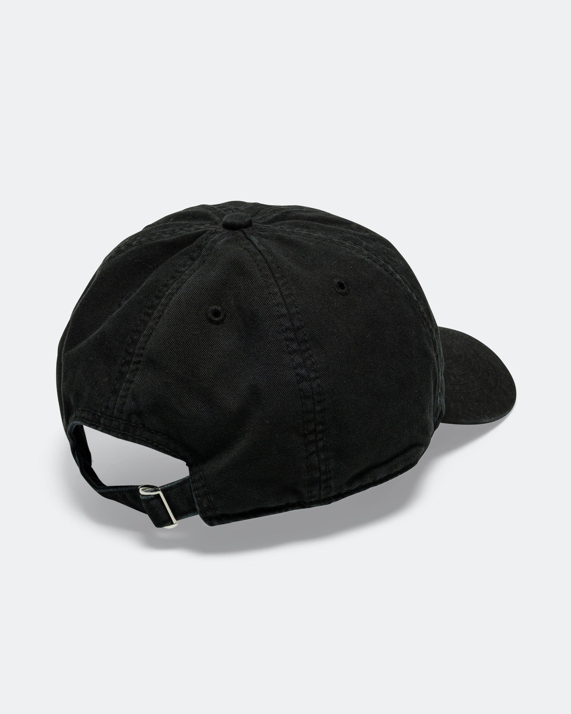 MM6 - Numeric Signature Cap Twill - Washed Black Medium - UP THERE