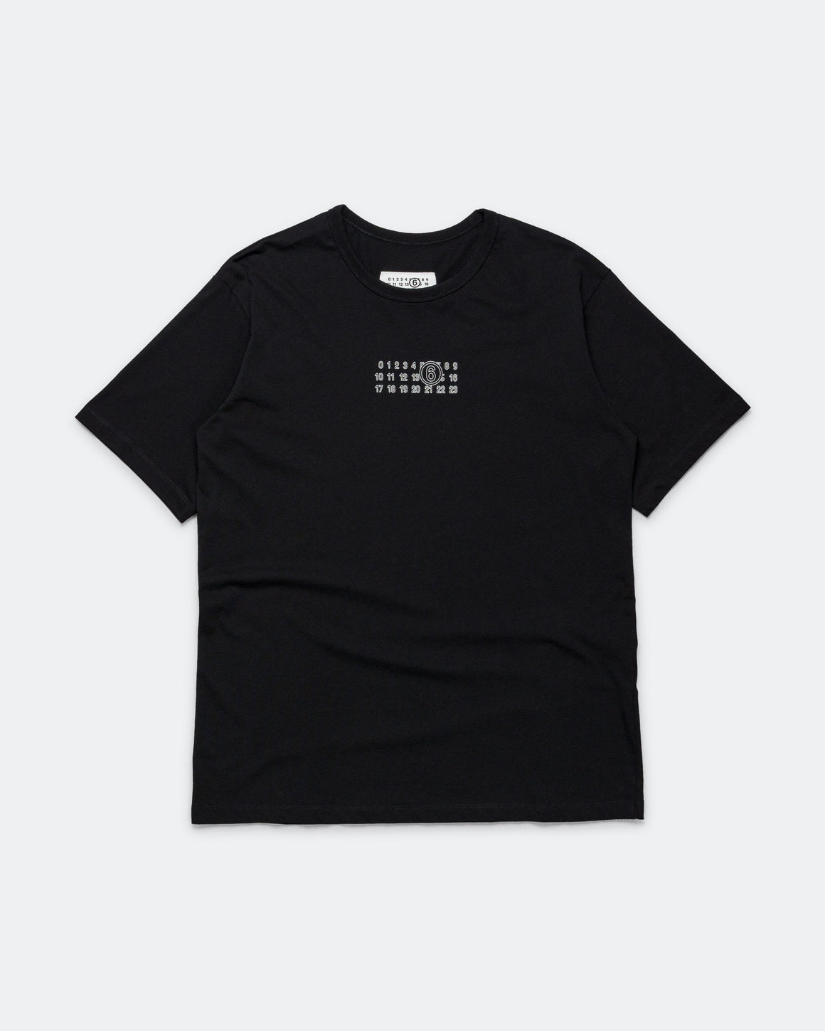 Tシャツ・カットソー USED NUMERIC SIGNATURE MM6 T MM6 - Numeric T-Shirt - Black | UP THERE