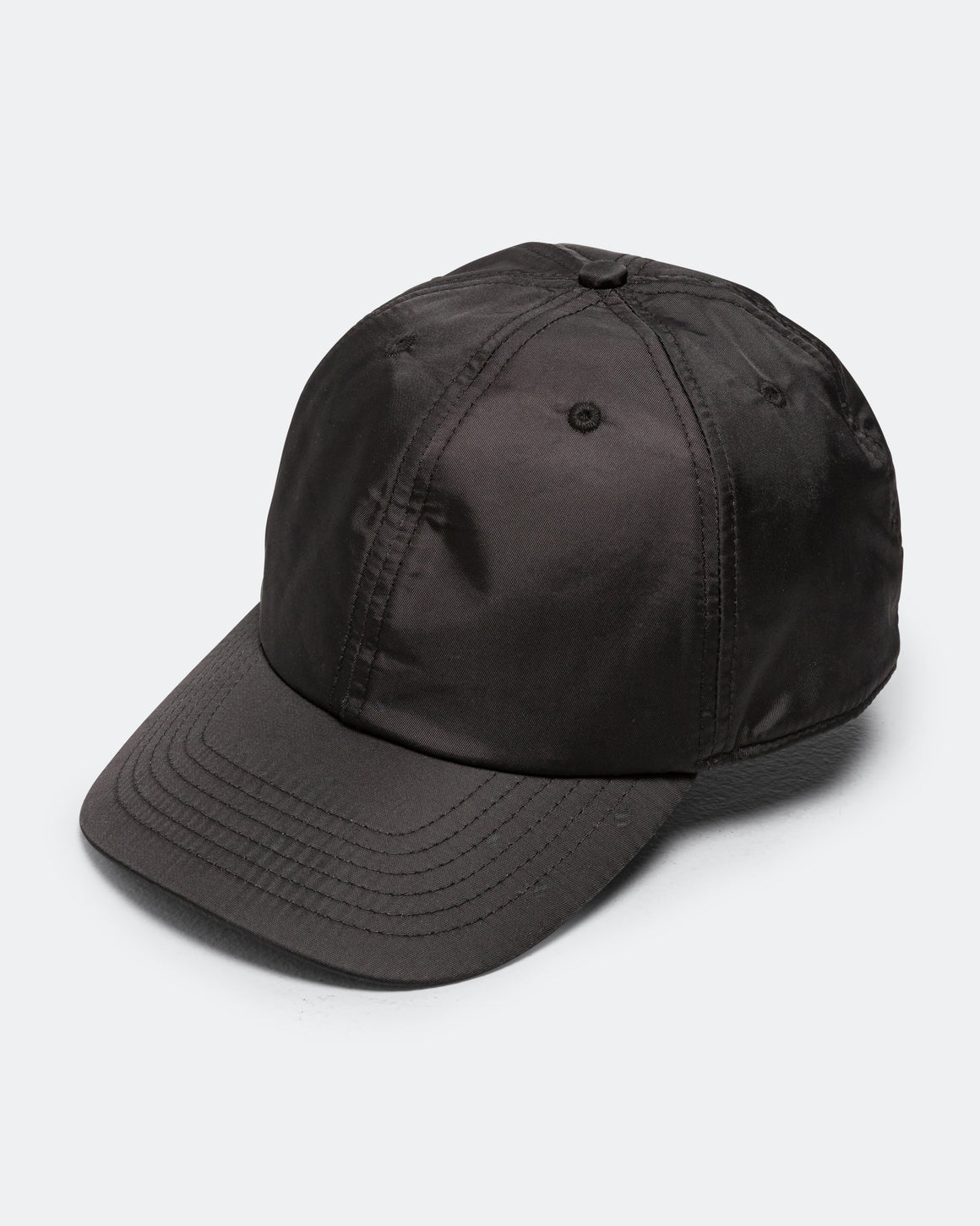 MM6 - Nylon Tonal Cap - Black - UP THERE