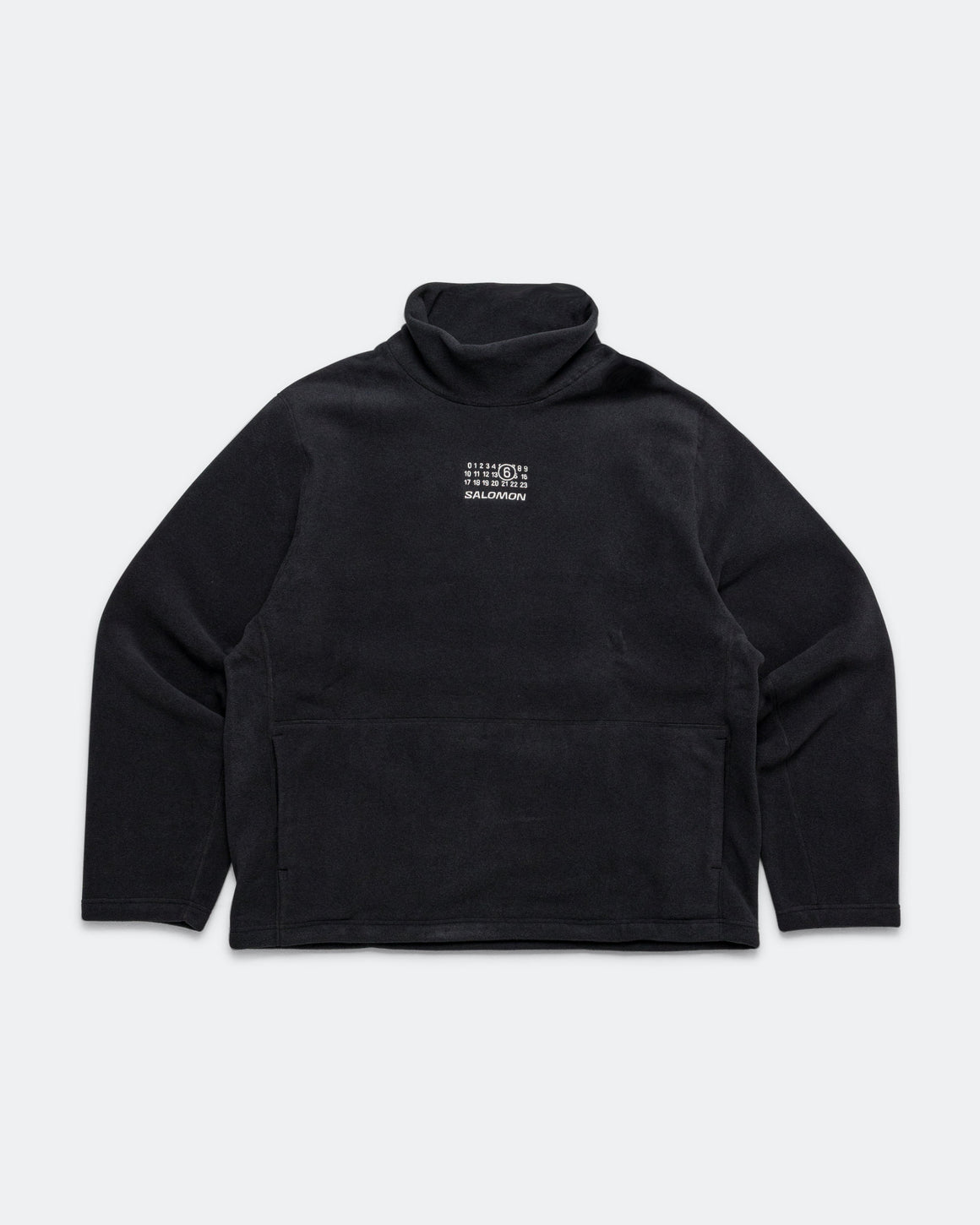 MM6 - Pile Fleece LS Pullover x Salomon - Washed Black - UP THERE