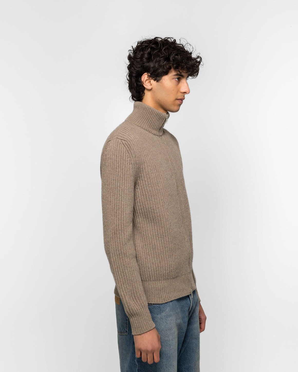 MM6 - Sports Jacket - Beige Melange - UP THERE
