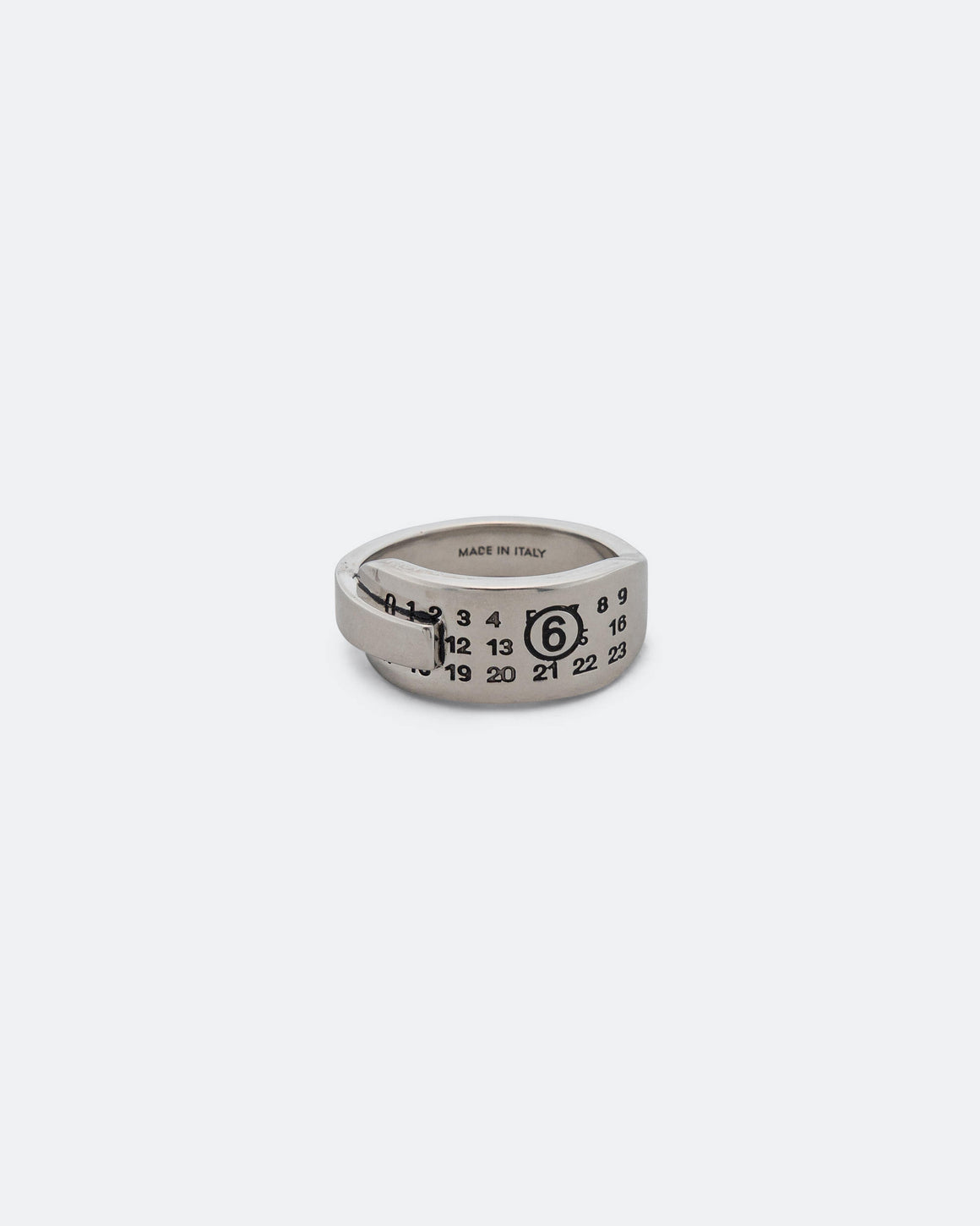 MM6 - Stick Ring - Silver Toned brass - UP THERE