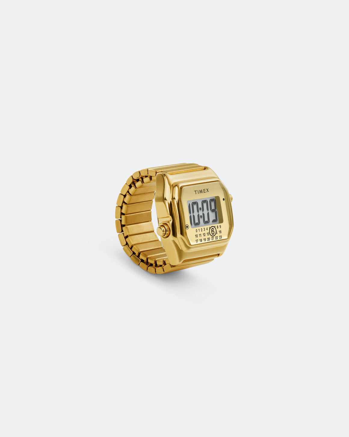 MM6 - Timex x MM6 T80 Ring Watch - Gold Tone S/M - UP THERE