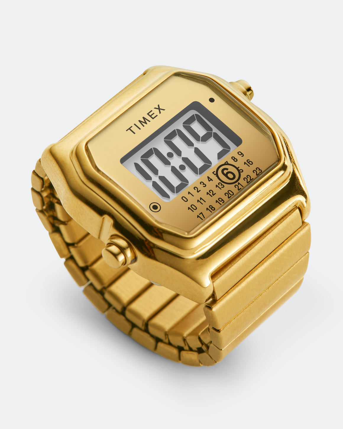 MM6 - Timex x MM6 T80 Ring Watch - Gold Tone S/M - UP THERE