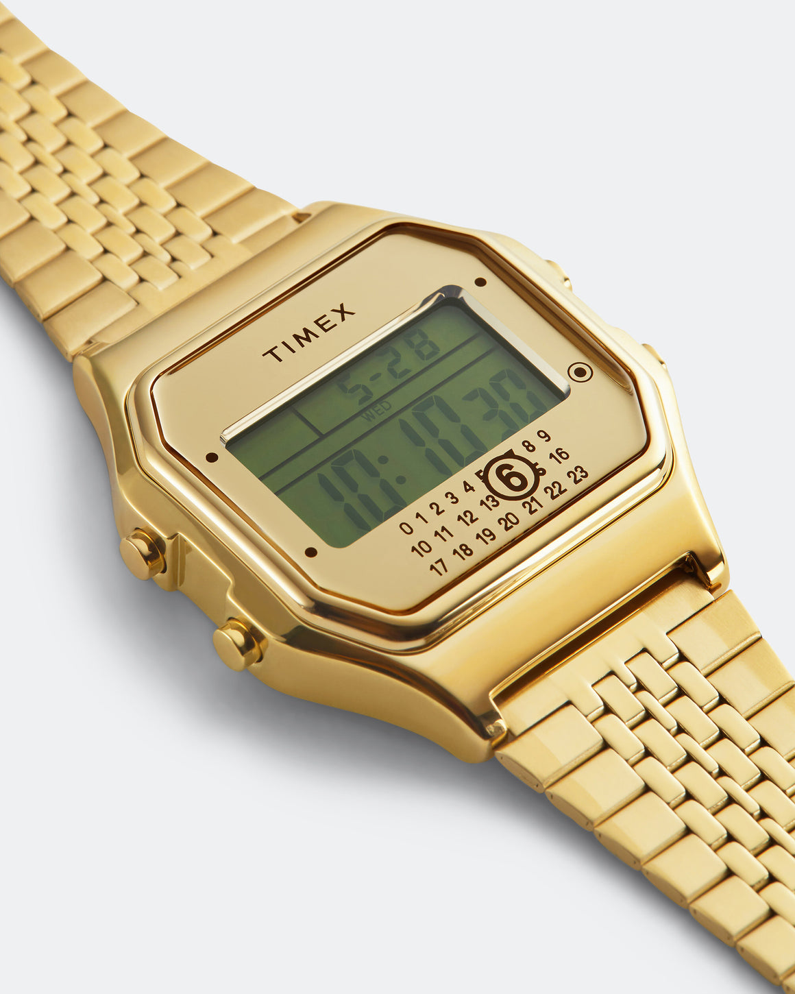 MM6 - Timex x MM6 T80 Gift Set w/ Extra Bracelet - Gold Tone - UP THERE