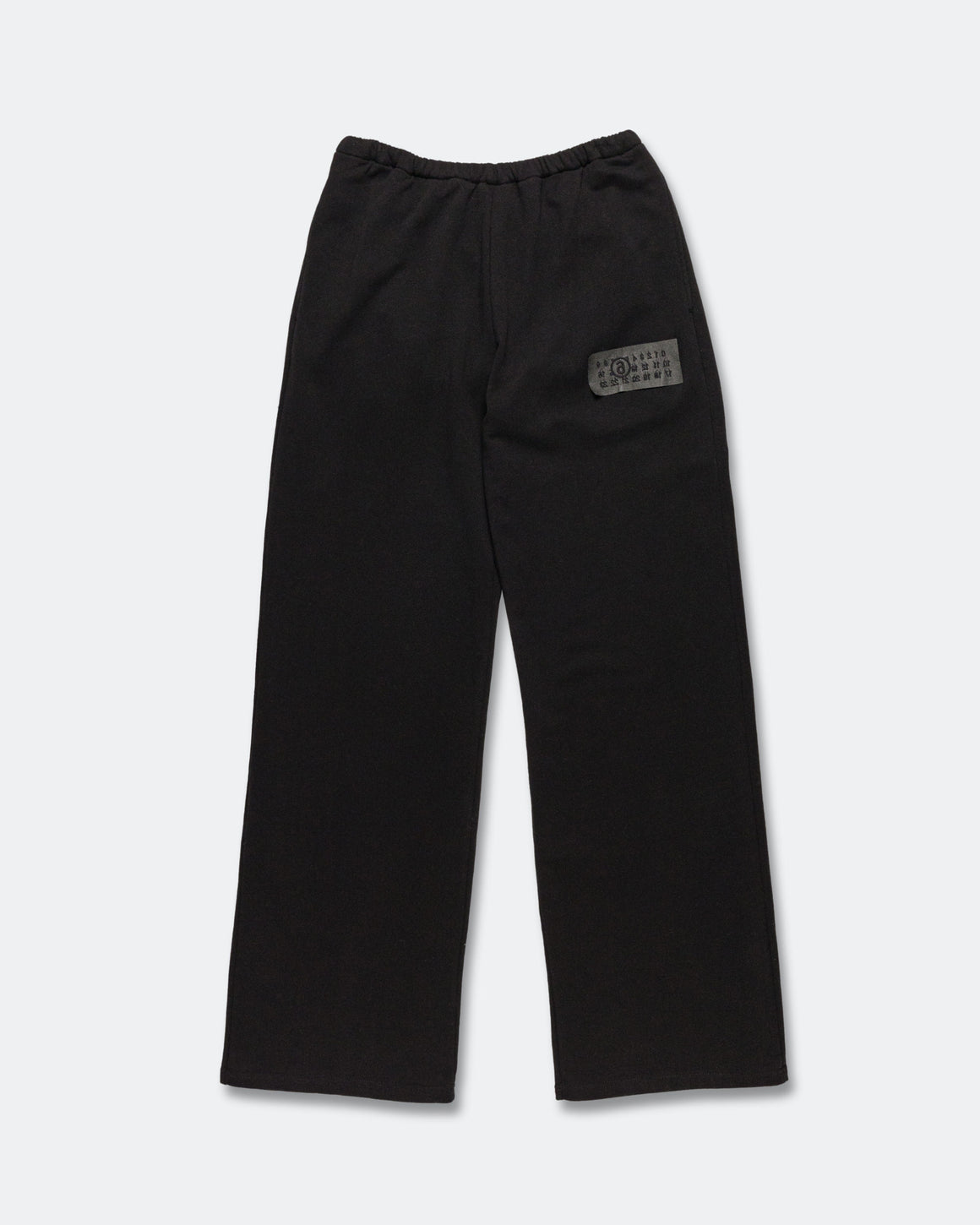 MM6 - Unbrushed Numeric Sweatpants - Black - UP THERE