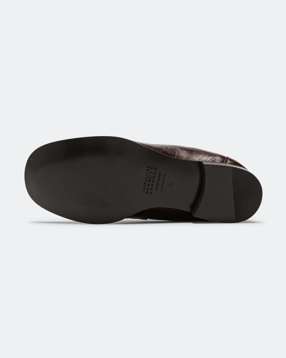 MM6 - Unstructured Moccasin - Brown Calfskin Leather - UP THERE