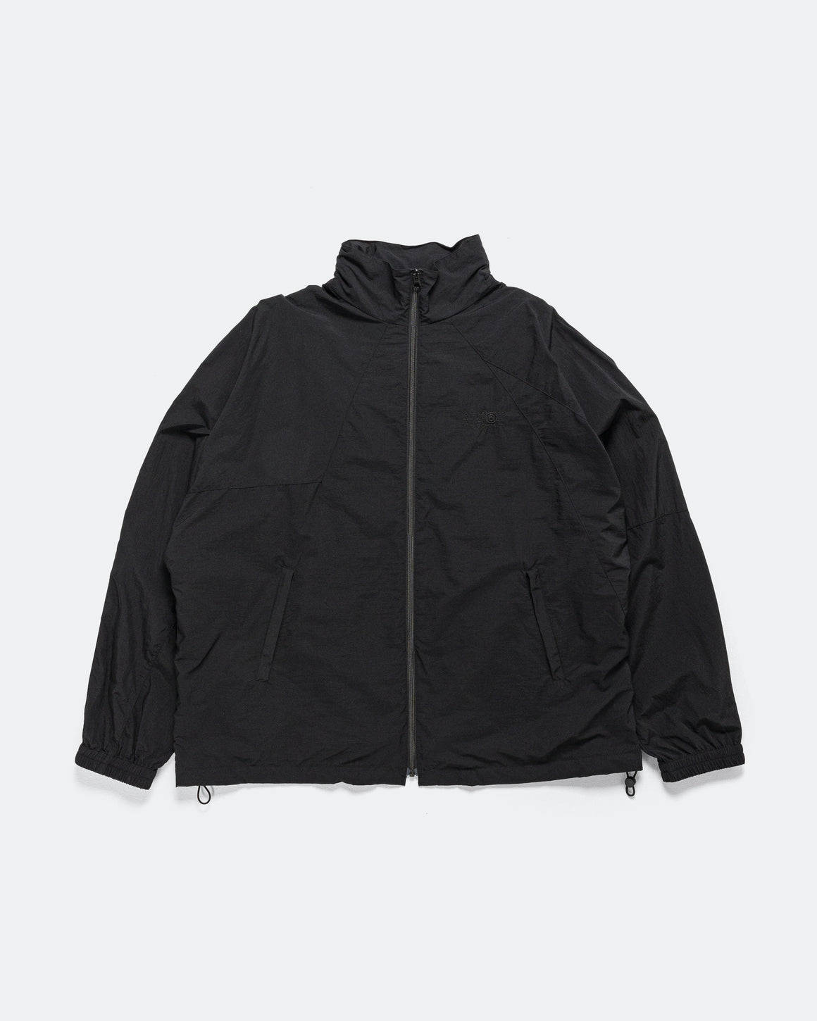 MM6 - Vented Track Jacket - Black - UP THERE