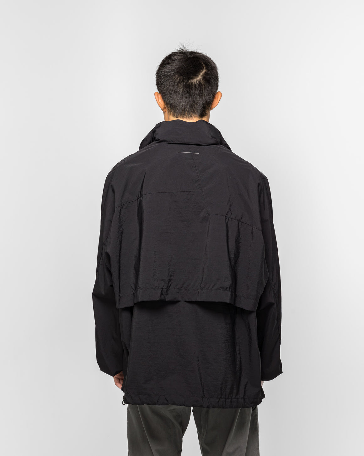 MM6 - Vented Track Jacket - Black - UP THERE